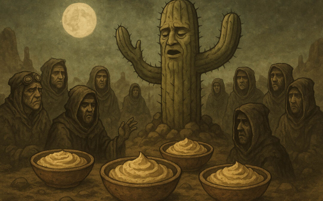 Nueva religión adora a un cactus parlante que escupe consejos
