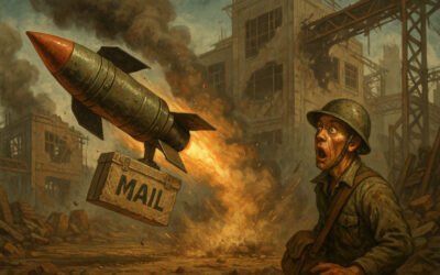 Nuevo servicio de mensajería usa lanzadores de granadas