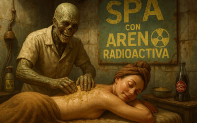 Un ghoul abre un spa de exfoliación con arena del desierto