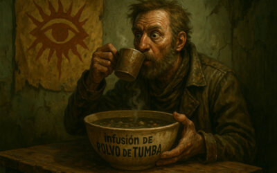 Nueva bebida del Culto del Ojo Ardiente: infusión de polvo de tumba