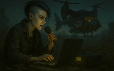 Vana hackea el transmisor de la Hermandad y emite poemas radiactivos