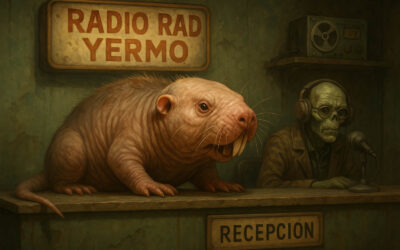 Una rata topo gigante se instala en recepción… y ya tiene fans