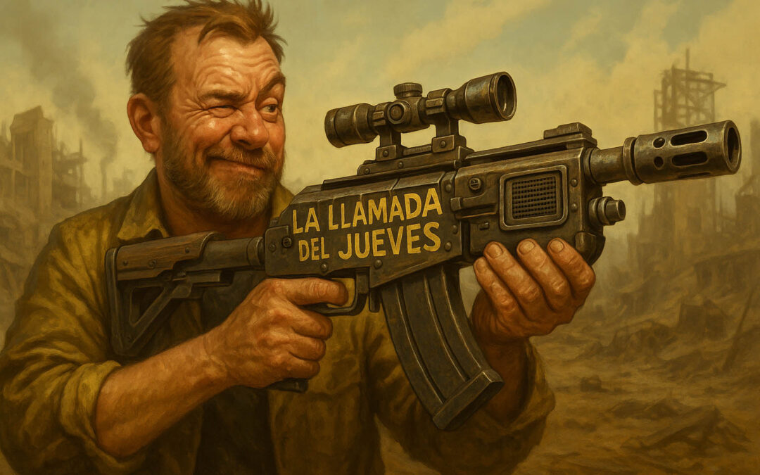 El Señor Mañoso vende un rifle que dispara insultos grabados por su exmujer